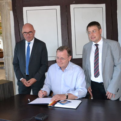 Sommertour des Ministerpr&auml;sidenten Bodo Ramelow 