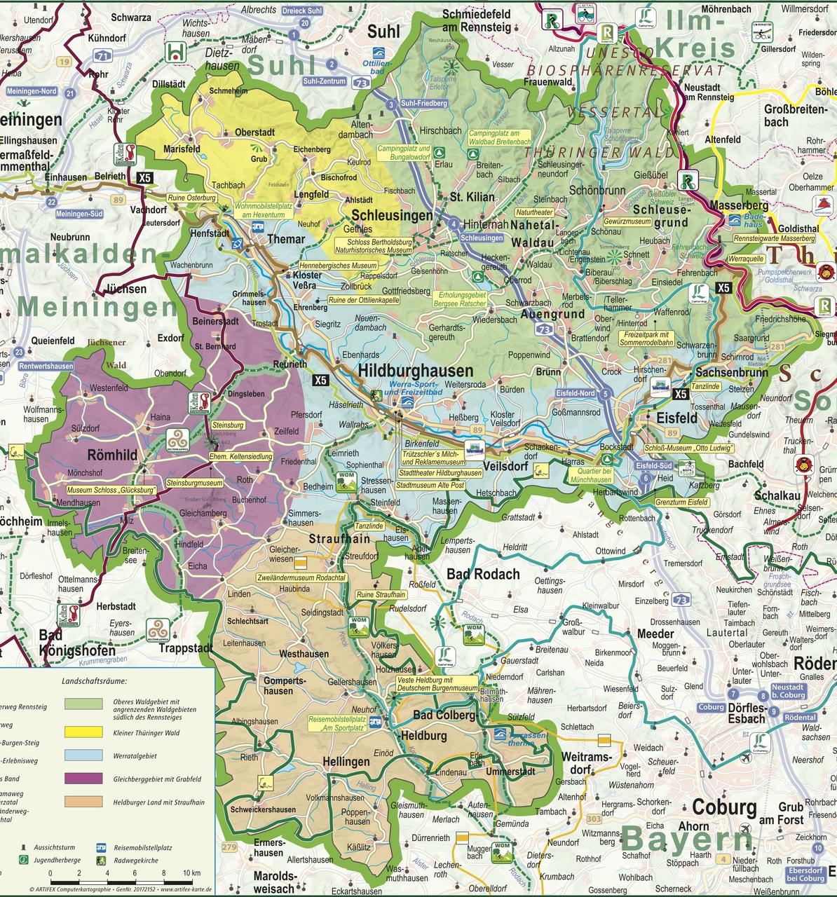 Landkreiskarte