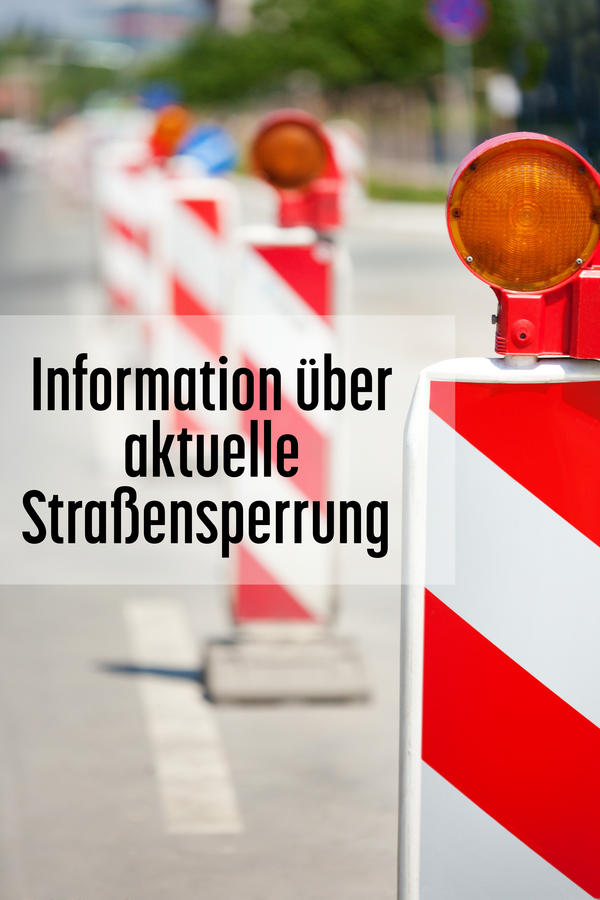 Stra�ensperrung